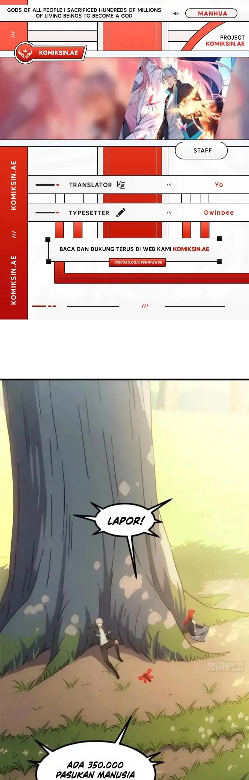 Baca Komik Gods of All People: I Sacrificed Hundreds of Millions of Living Beings To Become a God Chapter 86 Gambar 1