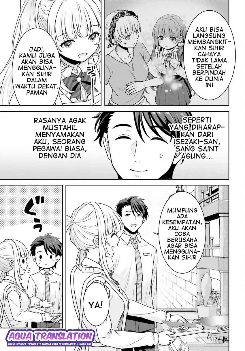 Gokinjo JK Isezaki-san wa Isekaigaeri no Daiseijo Chapter 3 Gambar 12