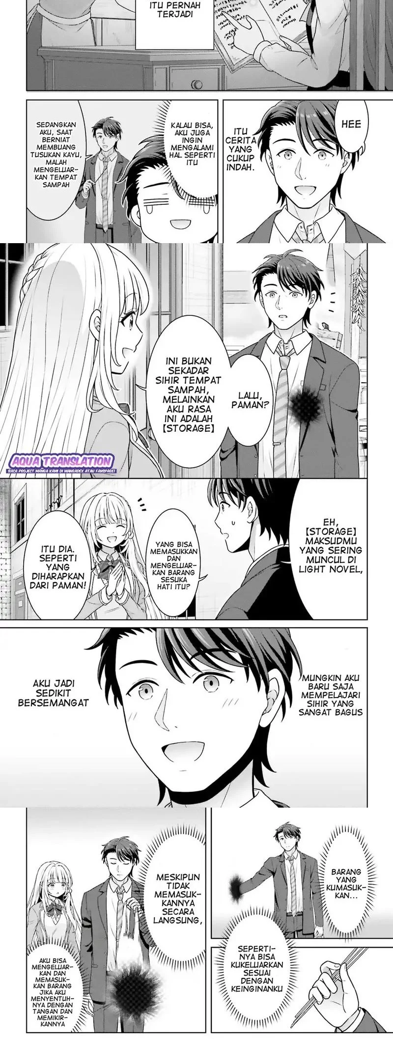 Gokinjo JK Isezaki-san wa Isekaigaeri no Daiseijo Chapter 7 Gambar 4