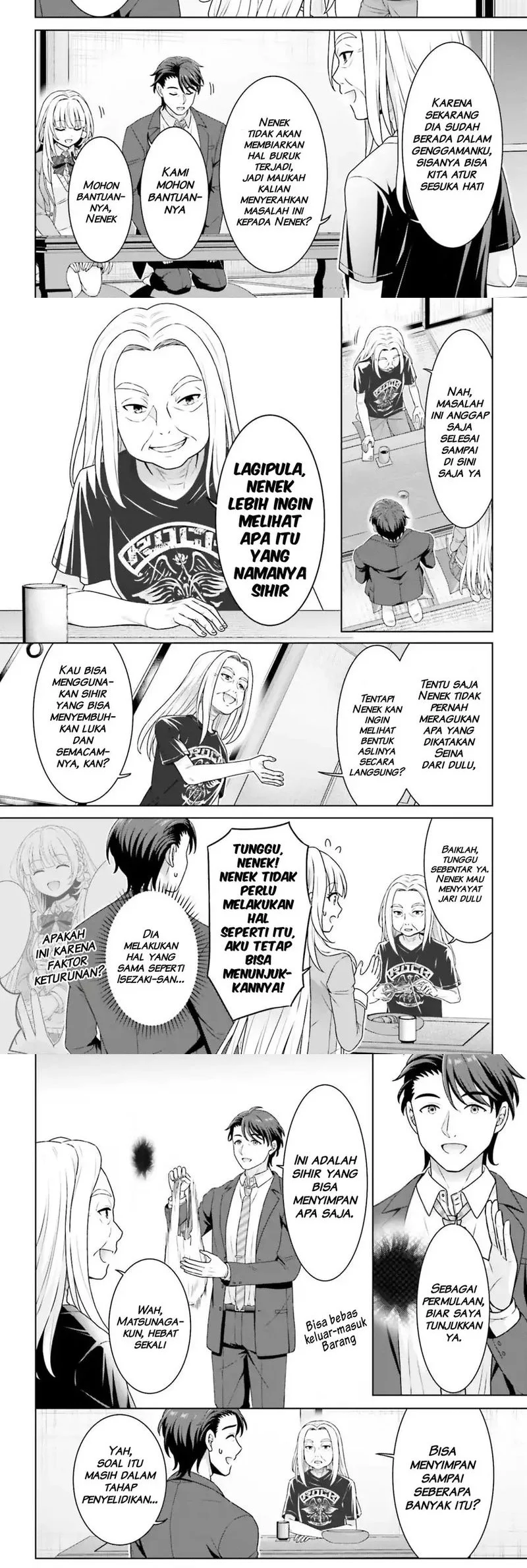 Gokinjo JK Isezaki-san wa Isekaigaeri no Daiseijo Chapter 8 Gambar 8