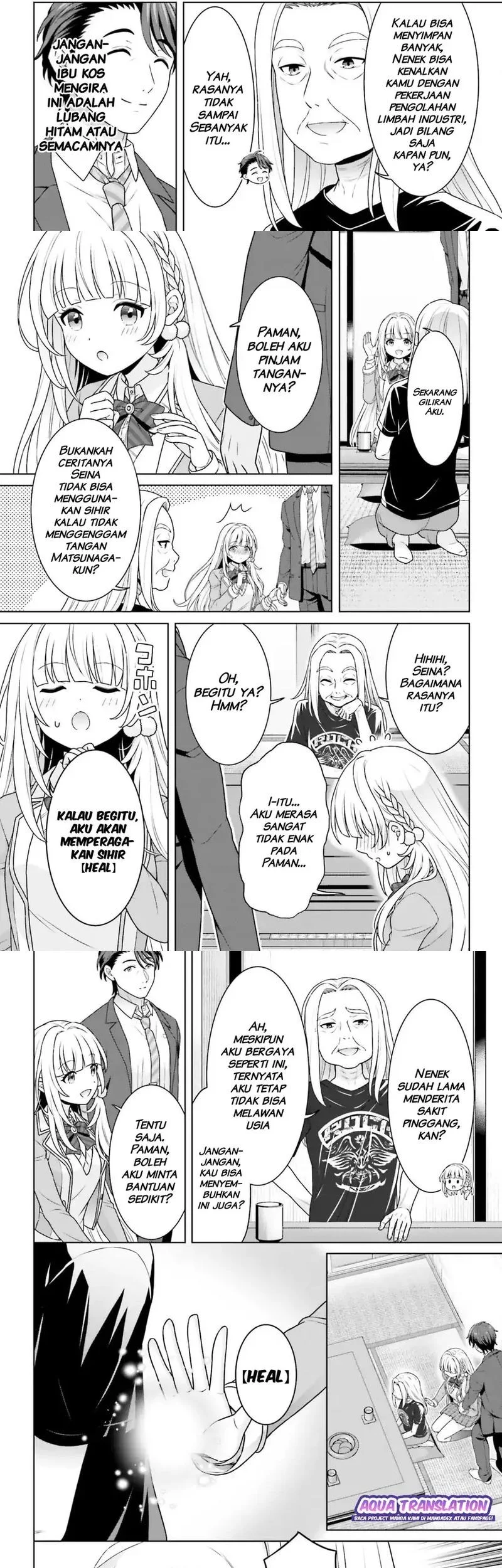 Gokinjo JK Isezaki-san wa Isekaigaeri no Daiseijo Chapter 8 Gambar 9