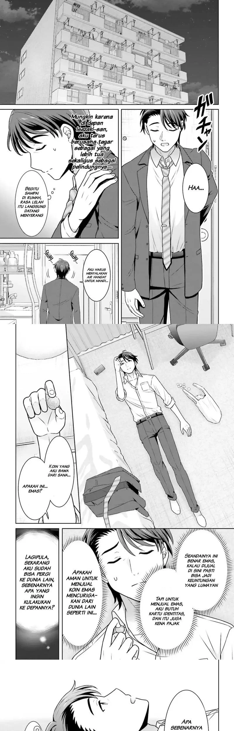 Gokinjo JK Isezaki-san wa Isekaigaeri no Daiseijo Chapter 8 Gambar 11
