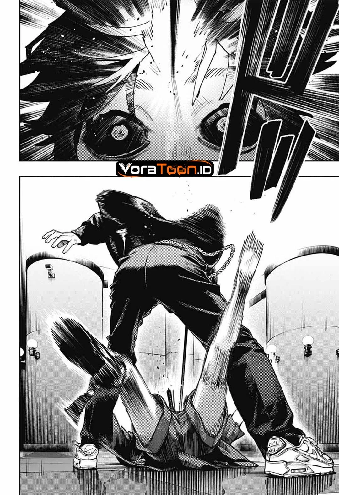 Gokurakugai Chapter 38 halaman 11