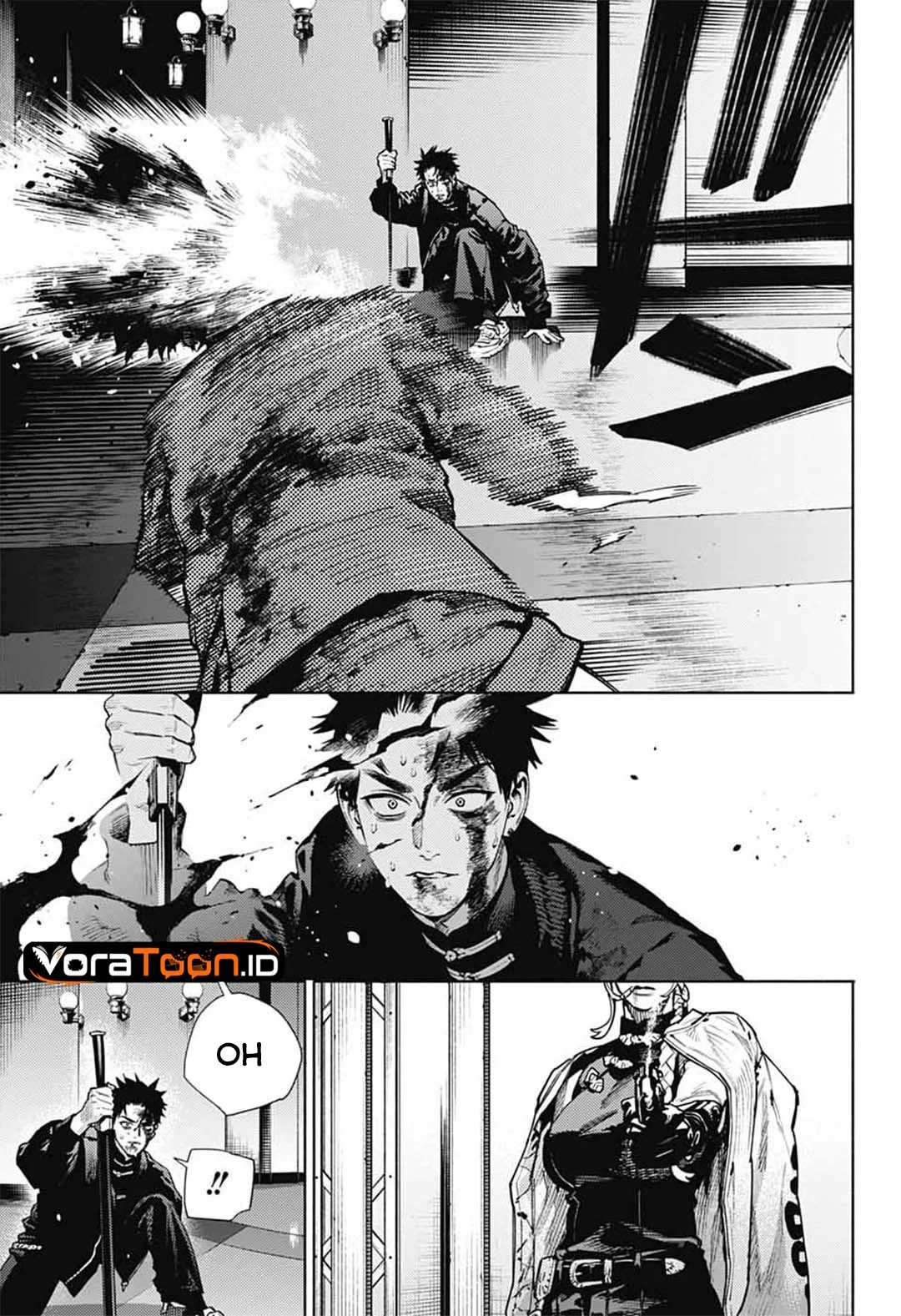 Gokurakugai Chapter 38 halaman 16