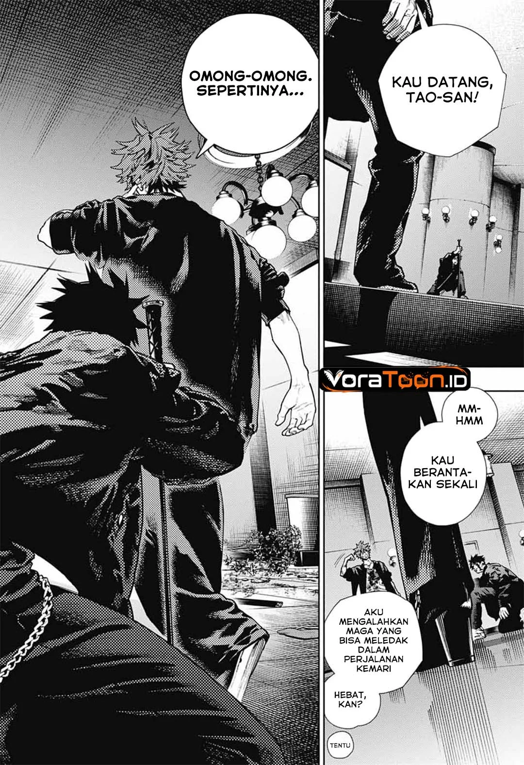 Gokurakugai Chapter 38 halaman 17