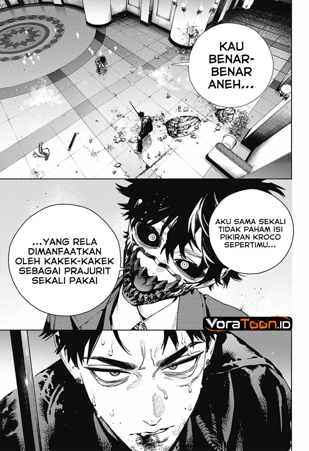 Gokurakugai Chapter 38 halaman 4