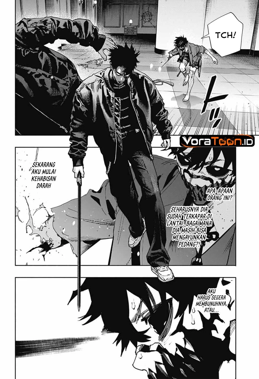 Gokurakugai Chapter 38 halaman 9