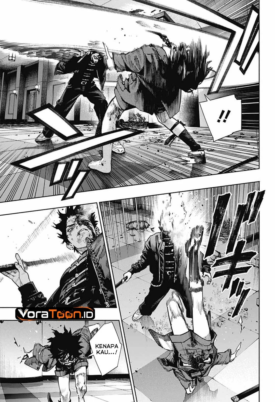 Gokurakugai Chapter 38 halaman 10