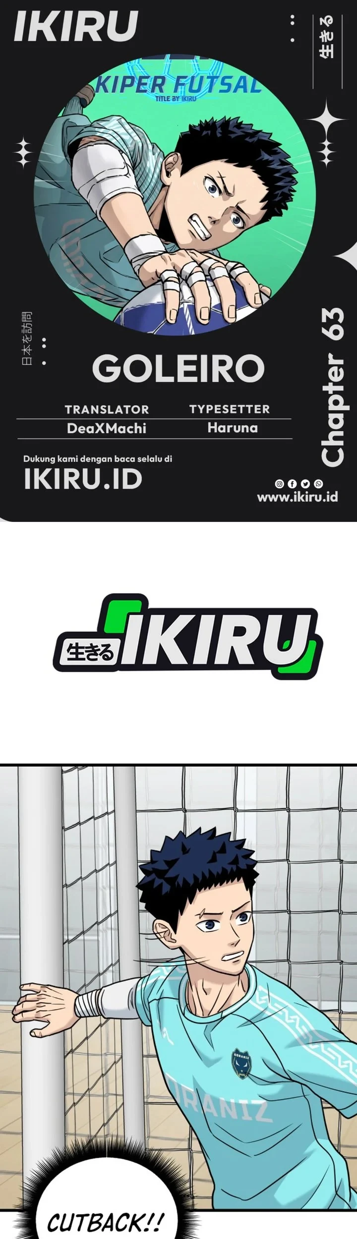 Komik GOLIERO Chapter 63 gambar 1