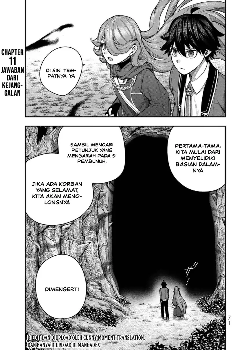 Komik Gomi Ika da to Tsuihou Sareta Shiyounin, Jitsu wa Zense Kenja desu ~Shijou Saikyou no Kenja, Sekai Saikouhou no Gakuen ni Kayou~ Chapter 11 gambar 1