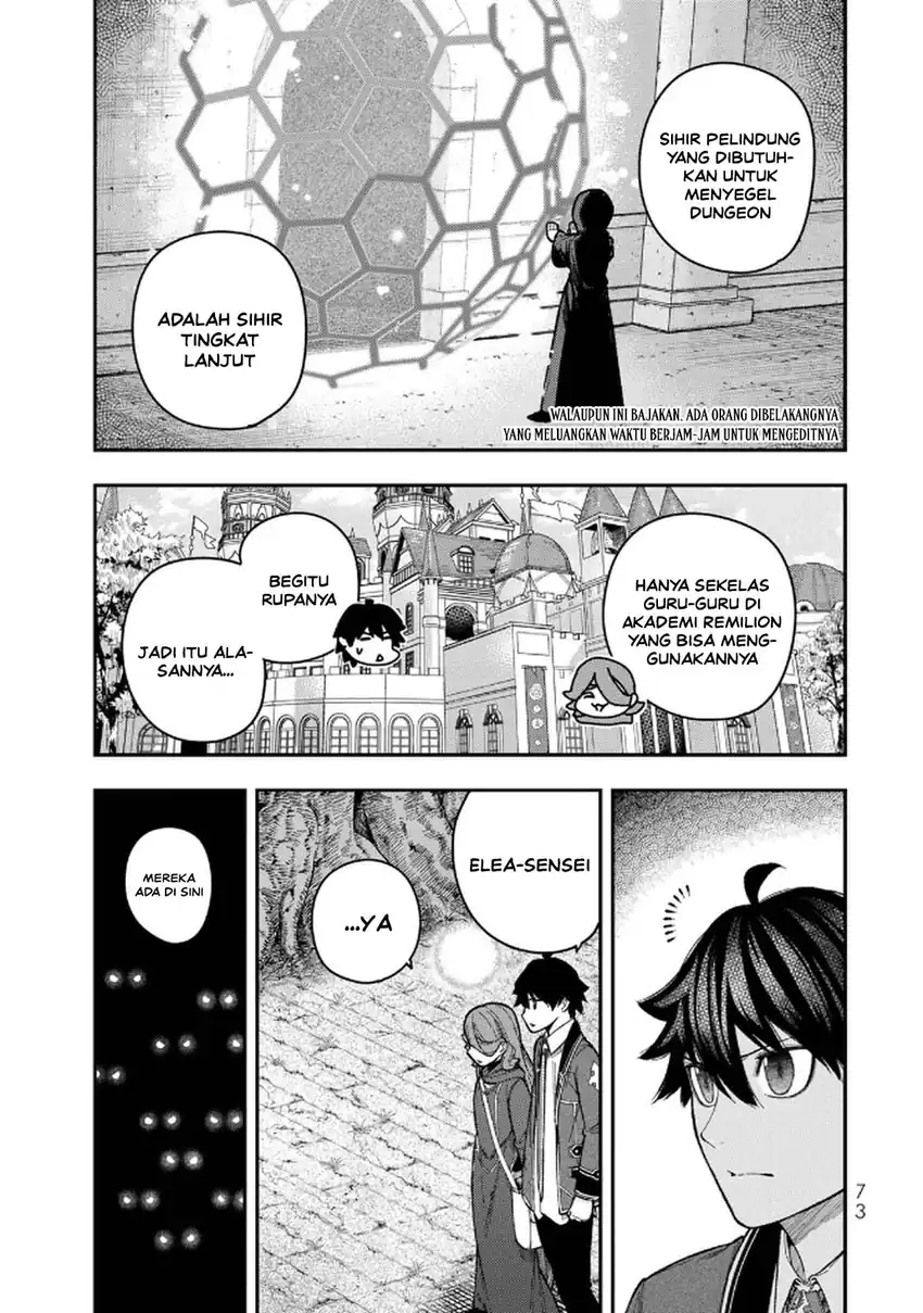 Gomi Ika da to Tsuihou Sareta Shiyounin, Jitsu wa Zense Kenja desu ~Shijou Saikyou no Kenja, Sekai Saikouhou no Gakuen ni Kayou~ Chapter 11 Gambar 3