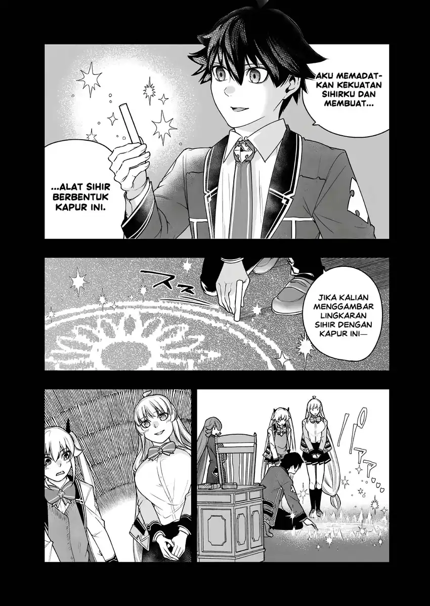 Gomi Ika da to Tsuihou Sareta Shiyounin, Jitsu wa Zense Kenja desu ~Shijou Saikyou no Kenja, Sekai Saikouhou no Gakuen ni Kayou~ Chapter 18 halaman 8