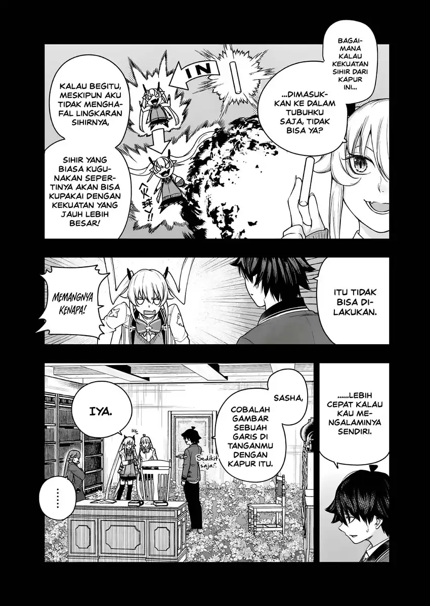 Gomi Ika da to Tsuihou Sareta Shiyounin, Jitsu wa Zense Kenja desu ~Shijou Saikyou no Kenja, Sekai Saikouhou no Gakuen ni Kayou~ Chapter 18 halaman 10