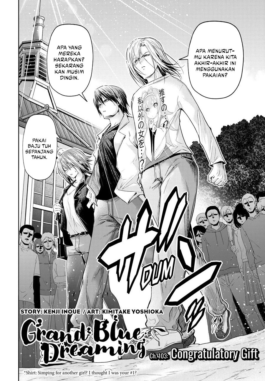 Baca Komik Grand Blue Chapter 103 Gambar 1
