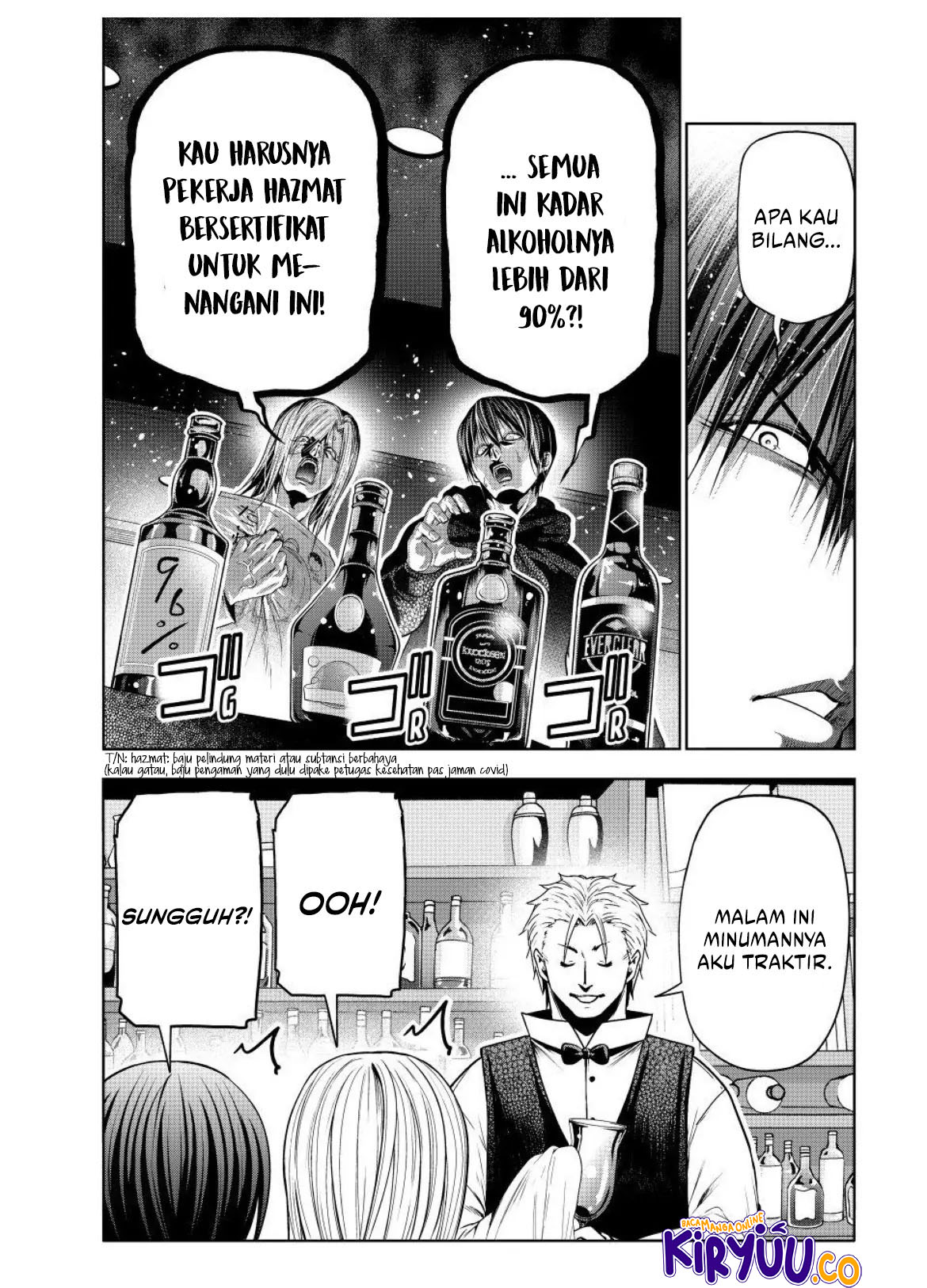 Grand Blue Chapter 104 Gambar 19