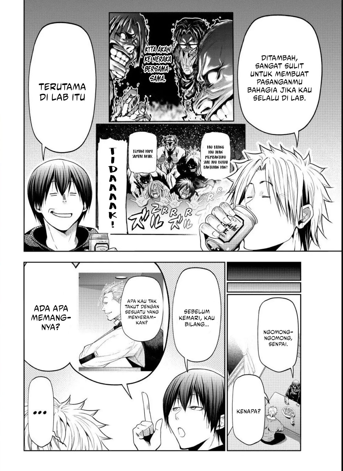 Grand Blue Chapter 104 Gambar 30