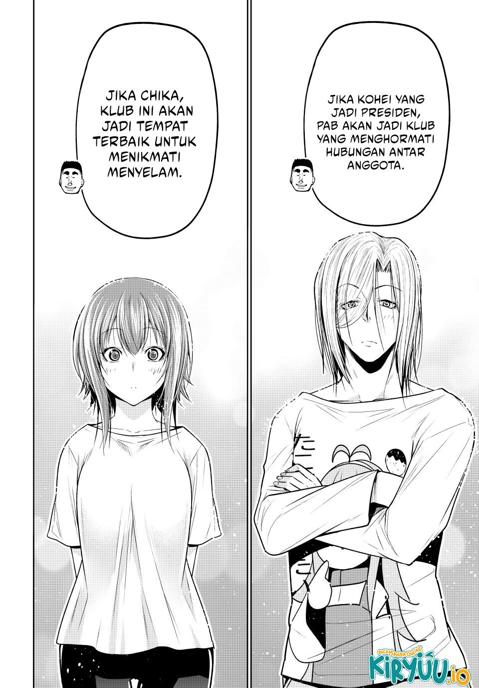 Grand Blue Chapter 105 Gambar 41