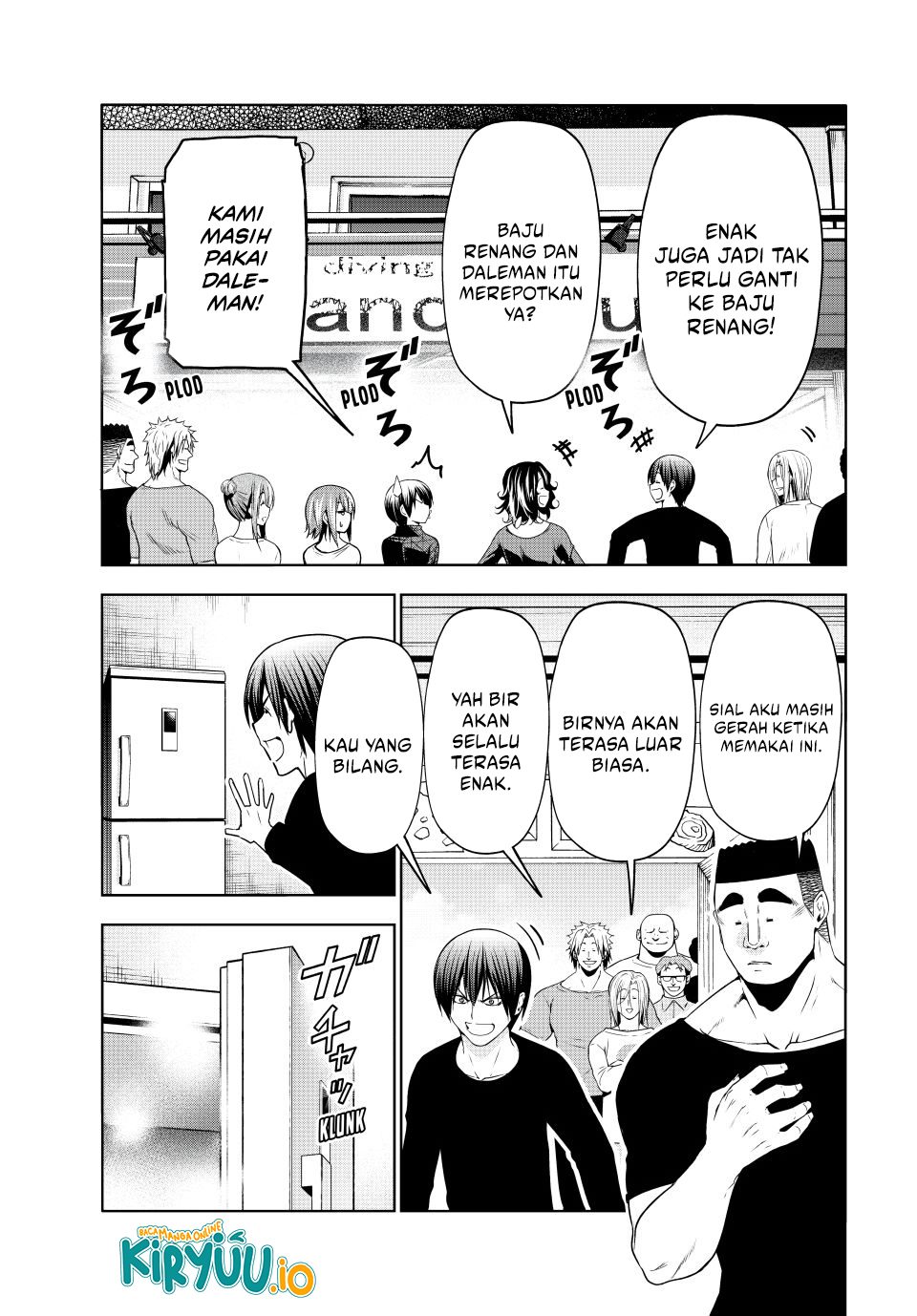 Grand Blue Chapter 105 Gambar 6