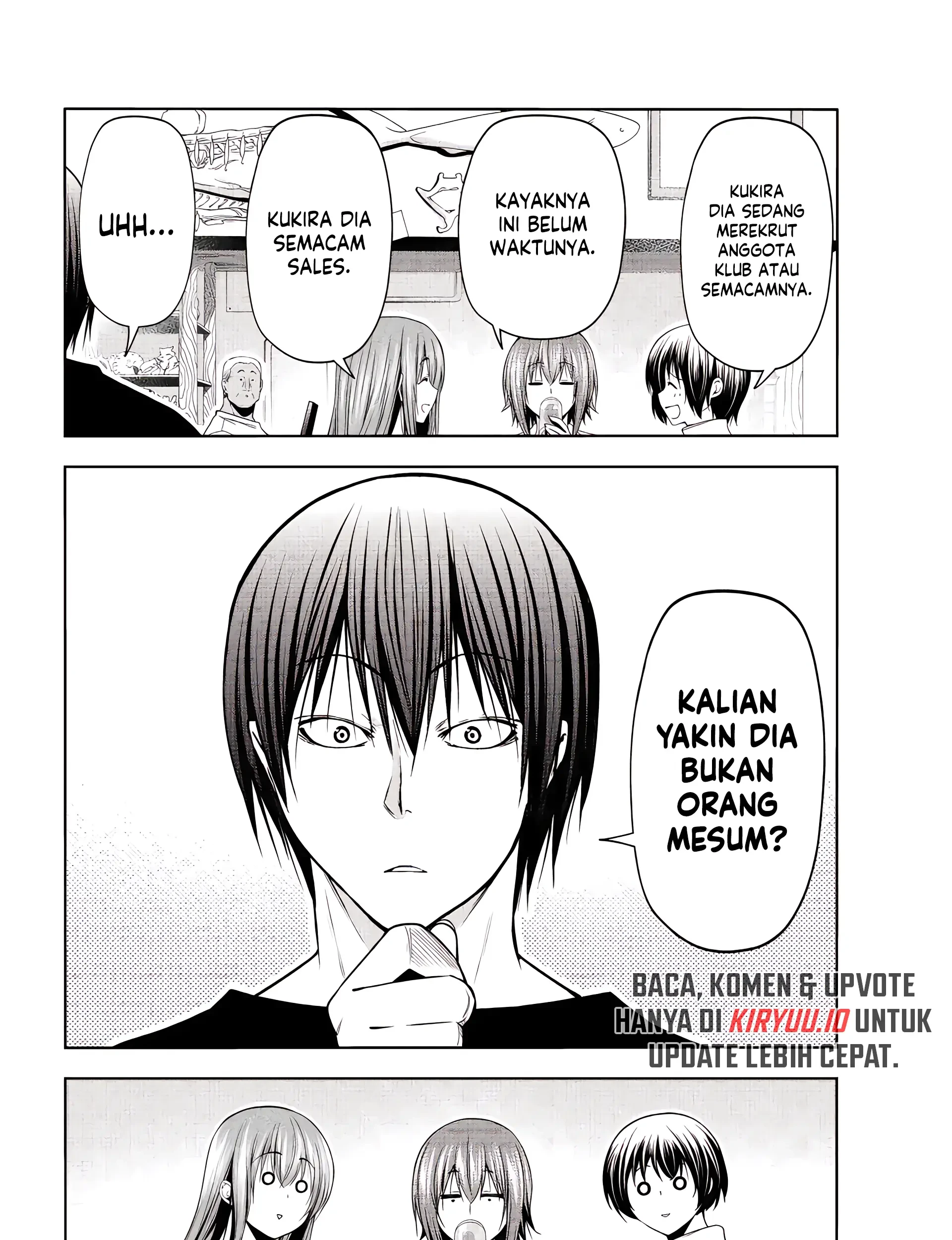 Grand Blue Chapter 107.6 Gambar 24
