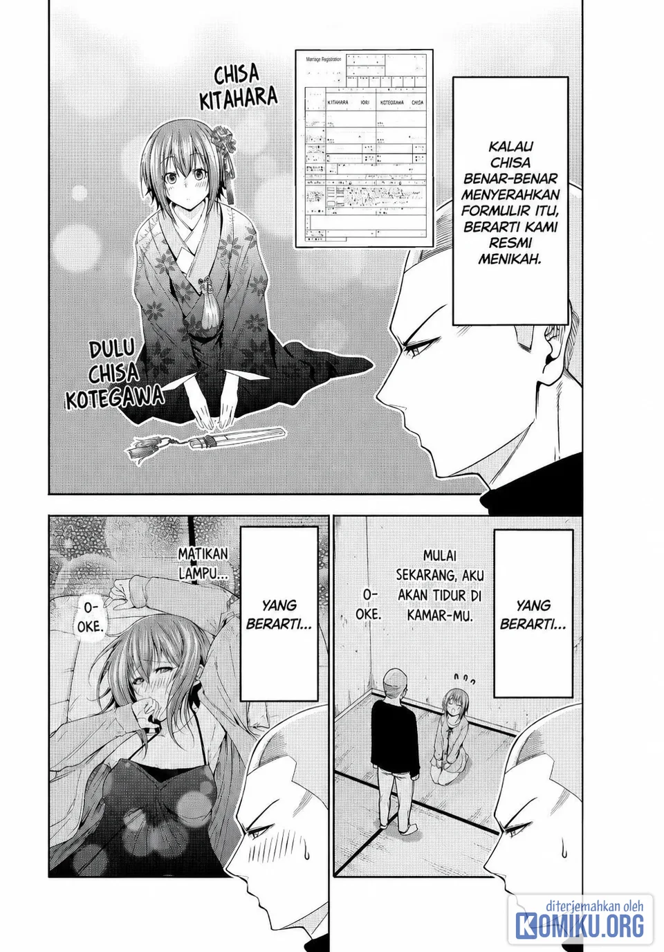Grand Blue Chapter 112 halaman 3