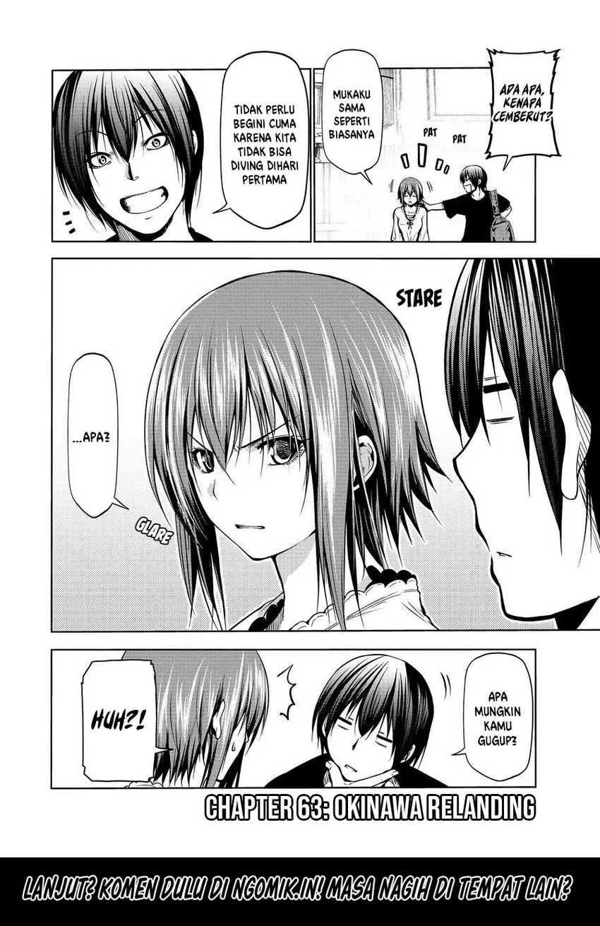 Grand Blue Chapter 63 halaman 4
