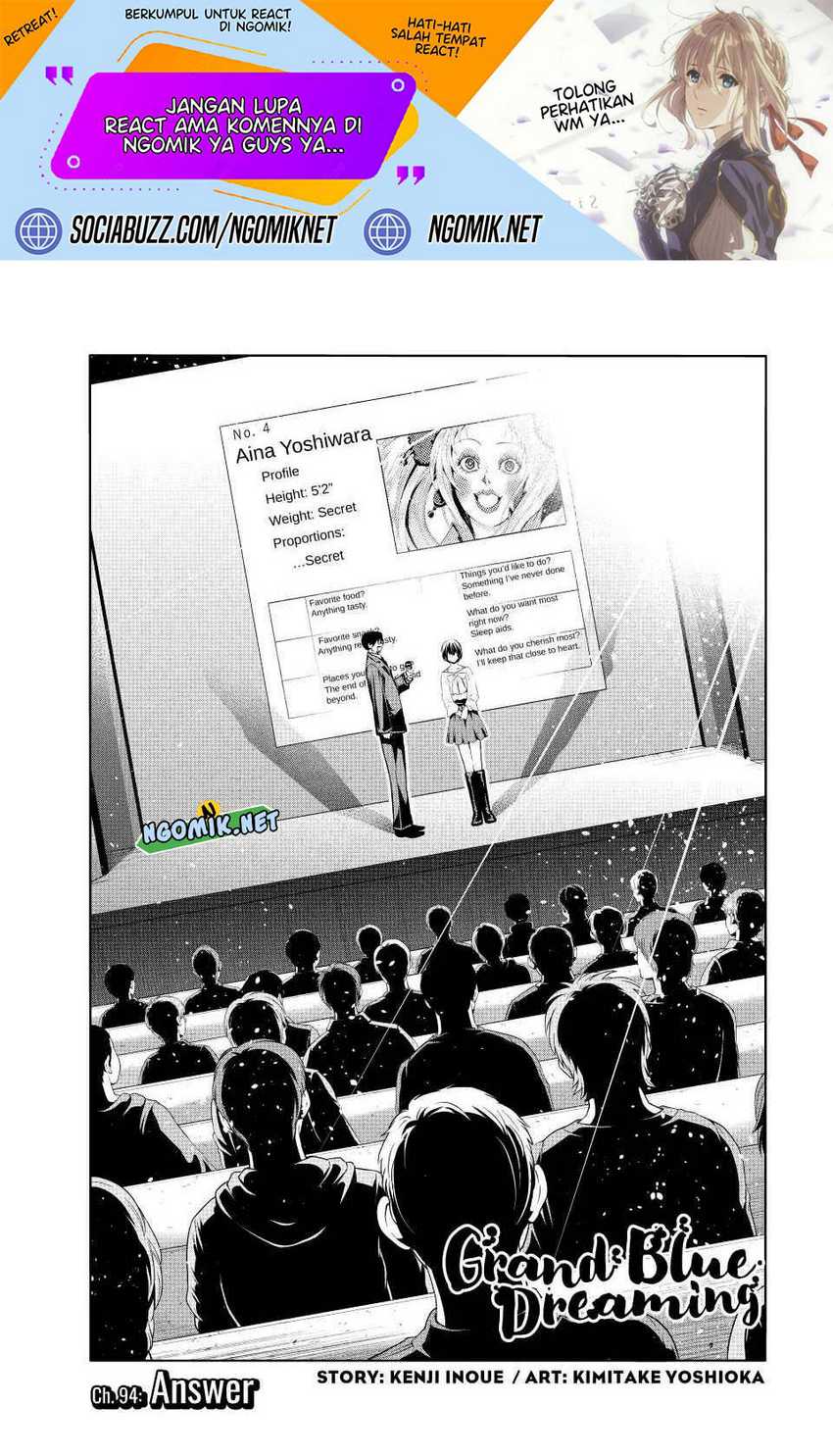 Baca Manga Grand Blue Chapter 94 Gambar 2