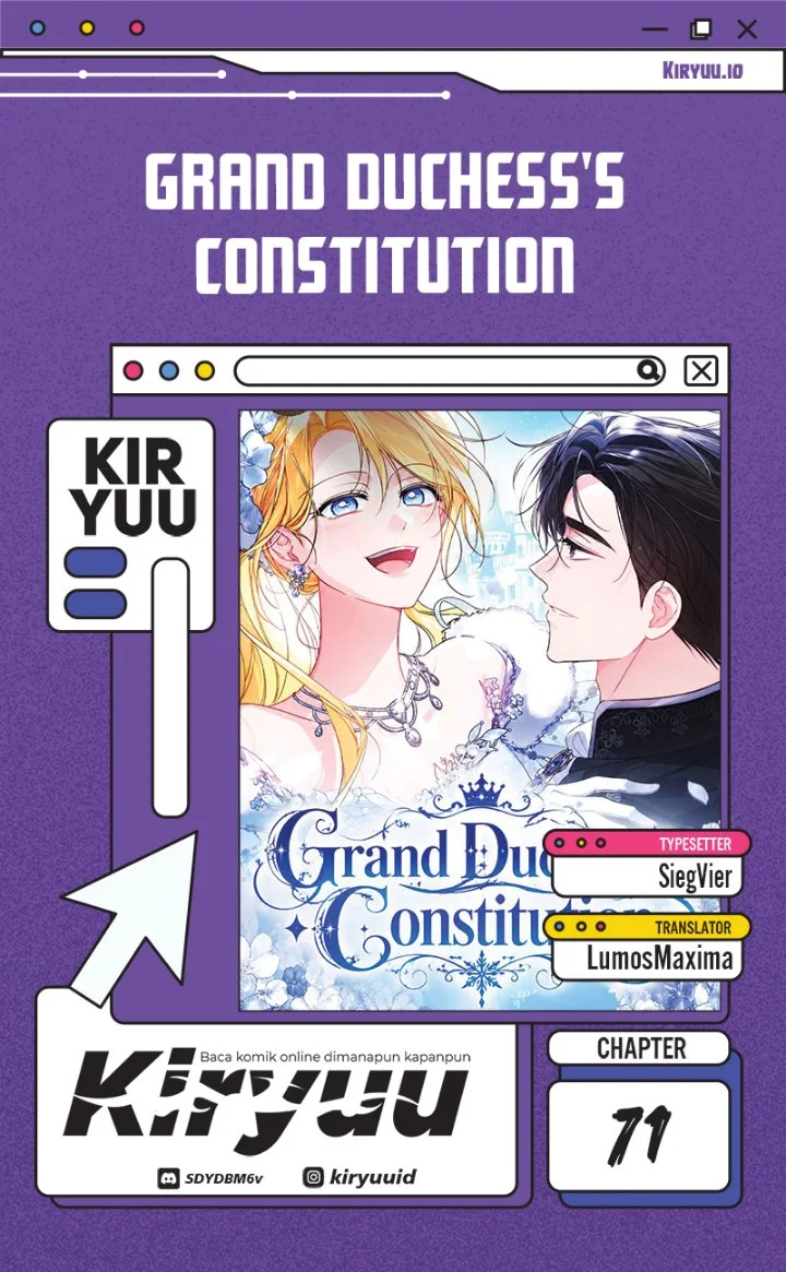 Komik Grand Duchess’s Constitution Chapter 71 gambar 1