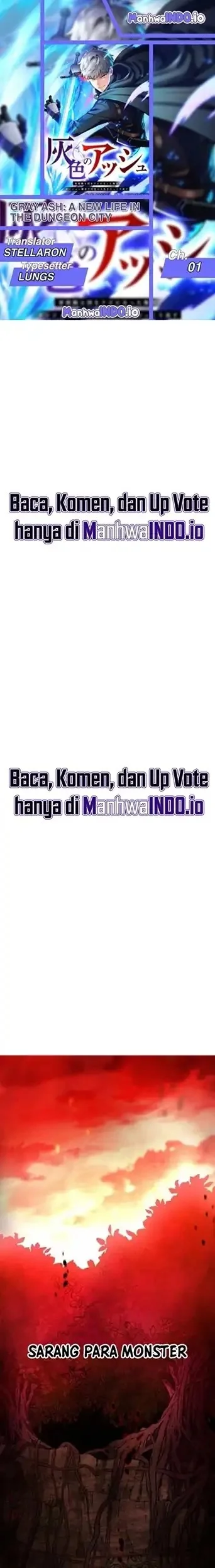 Komik Gray Ash: A New Life in the Dungeon City Chapter 1 gambar nomor 1