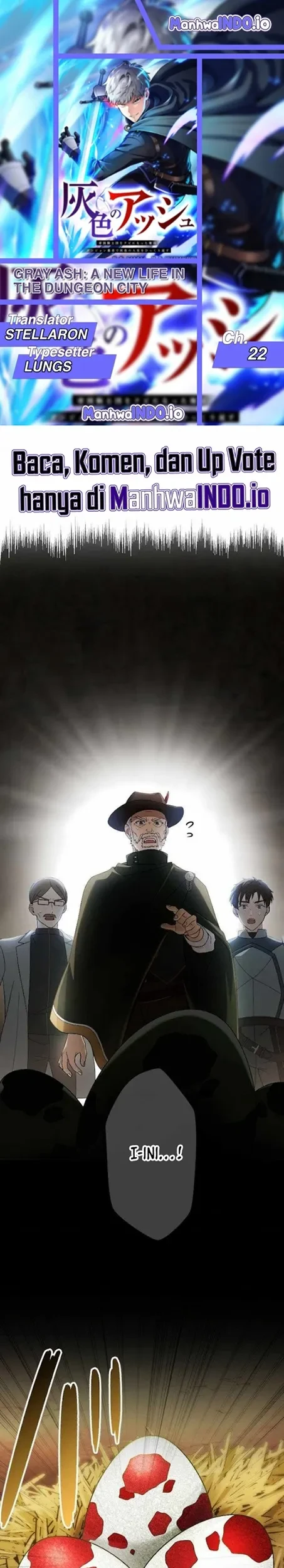 Komik Gray Ash: A New Life in the Dungeon City Chapter 22 gambar 1