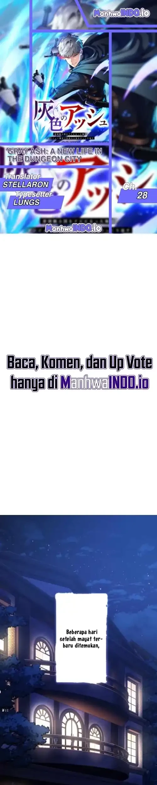 Komik Gray Ash: A New Life in the Dungeon City Chapter 28 gambar 1
