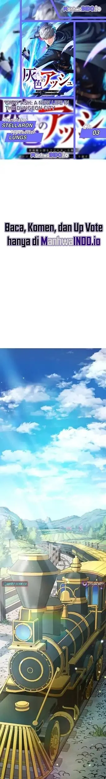 Komik Gray Ash: A New Life in the Dungeon City Chapter 3 gambar nomor 1