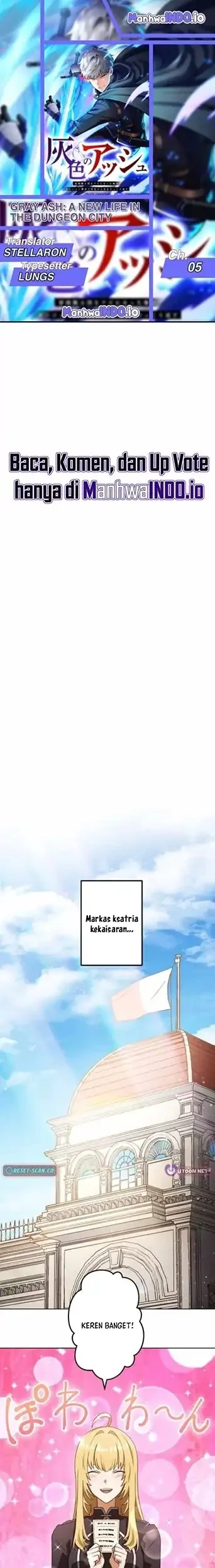 Komik Gray Ash: A New Life in the Dungeon City Chapter 5 gambar nomor 1