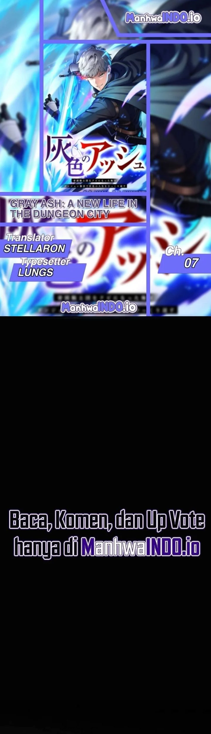 Komik Gray Ash: A New Life in the Dungeon City Chapter 7 gambar nomor 1