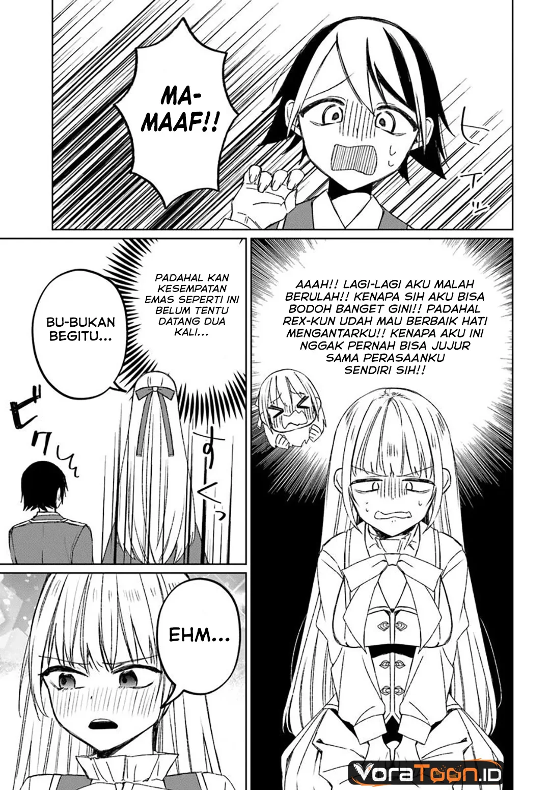 Guild no uketsuke-jou Lilina-san wa ore ni dake tsumetai Chapter 2.2 Gambar 12