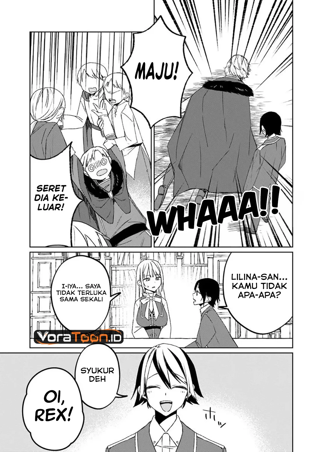 Guild no uketsuke-jou Lilina-san wa ore ni dake tsumetai Chapter 2.2 Gambar 4