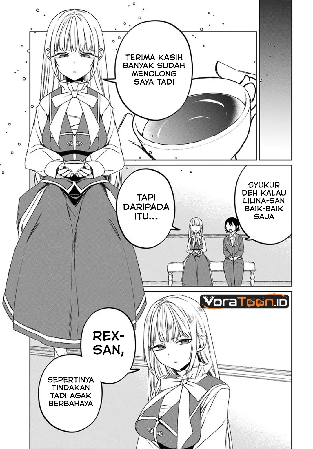 Guild no uketsuke-jou Lilina-san wa ore ni dake tsumetai Chapter 2.2 Gambar 6