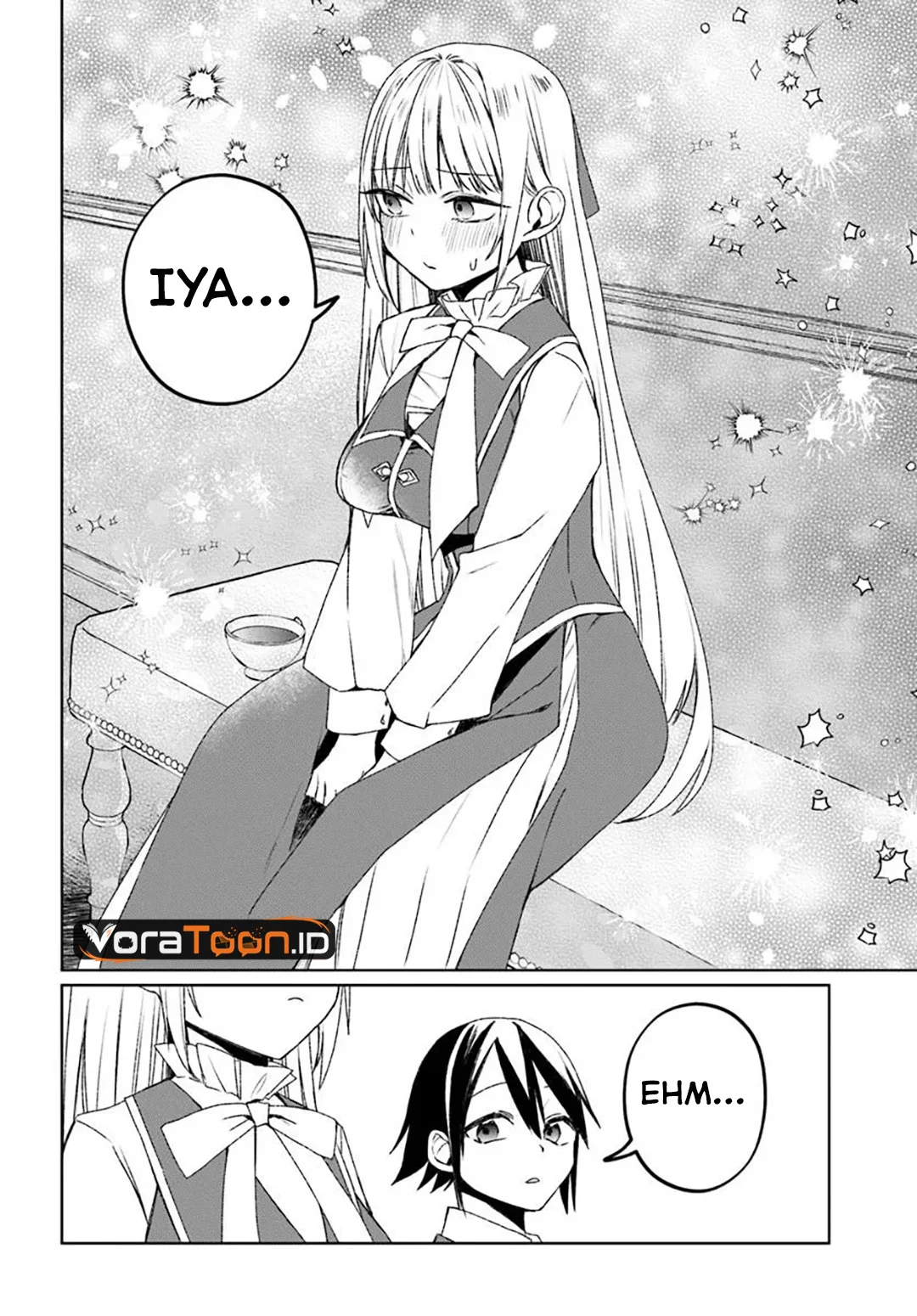 Guild no uketsuke-jou Lilina-san wa ore ni dake tsumetai Chapter 2.2 Gambar 9