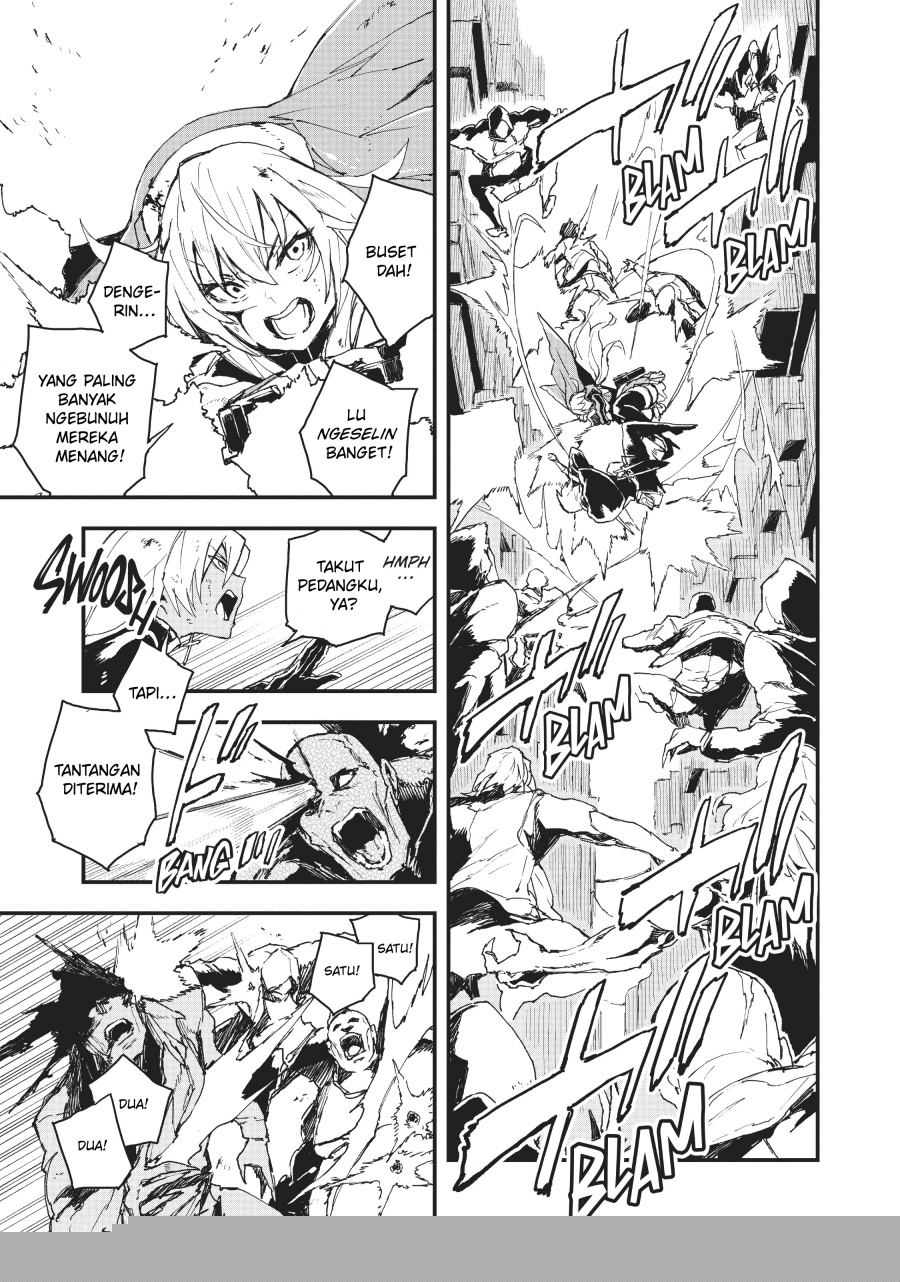 Gunbured x Sisters Chapter 6 Gambar 24