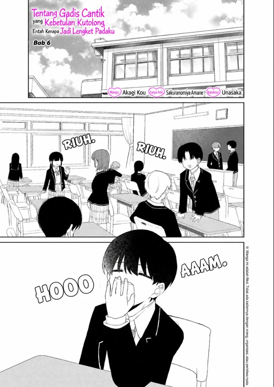 Guuzen Tasuketa Bishoujo ga Naze ka Ore ni Natsuite Shimatta Ken ni Tsuite Chapter 6 halaman 2