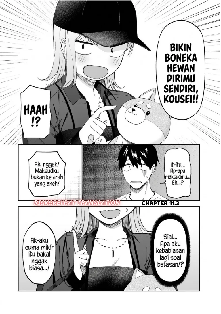 Manga Gyaru no Jitensha o Naoshitara Natsukareta Chapter 11.2 gambar 2