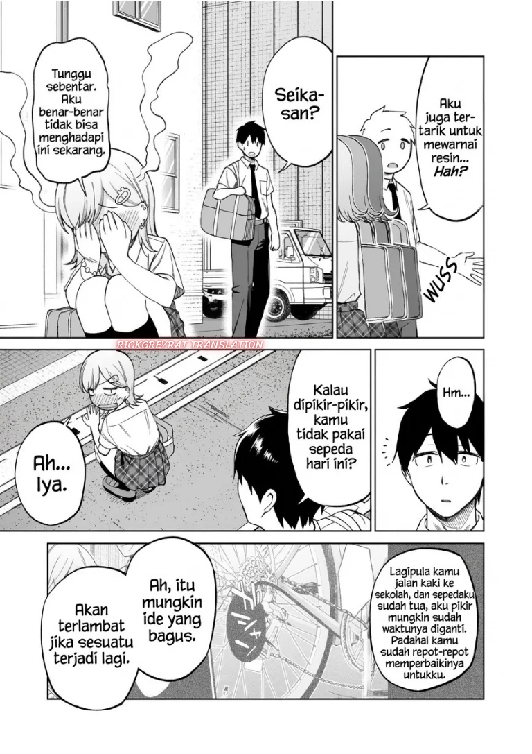 Gyaru no Jitensha o Naoshitara Natsukareta Chapter 11.2 Gambar 9
