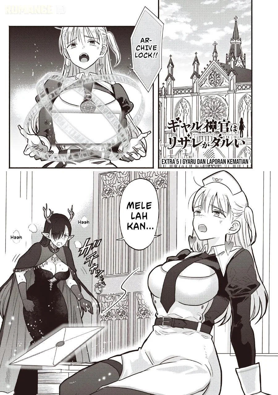 Manga Gyaru Shinkan wa Rizare ga Darui Chapter 12.5 gambar 2