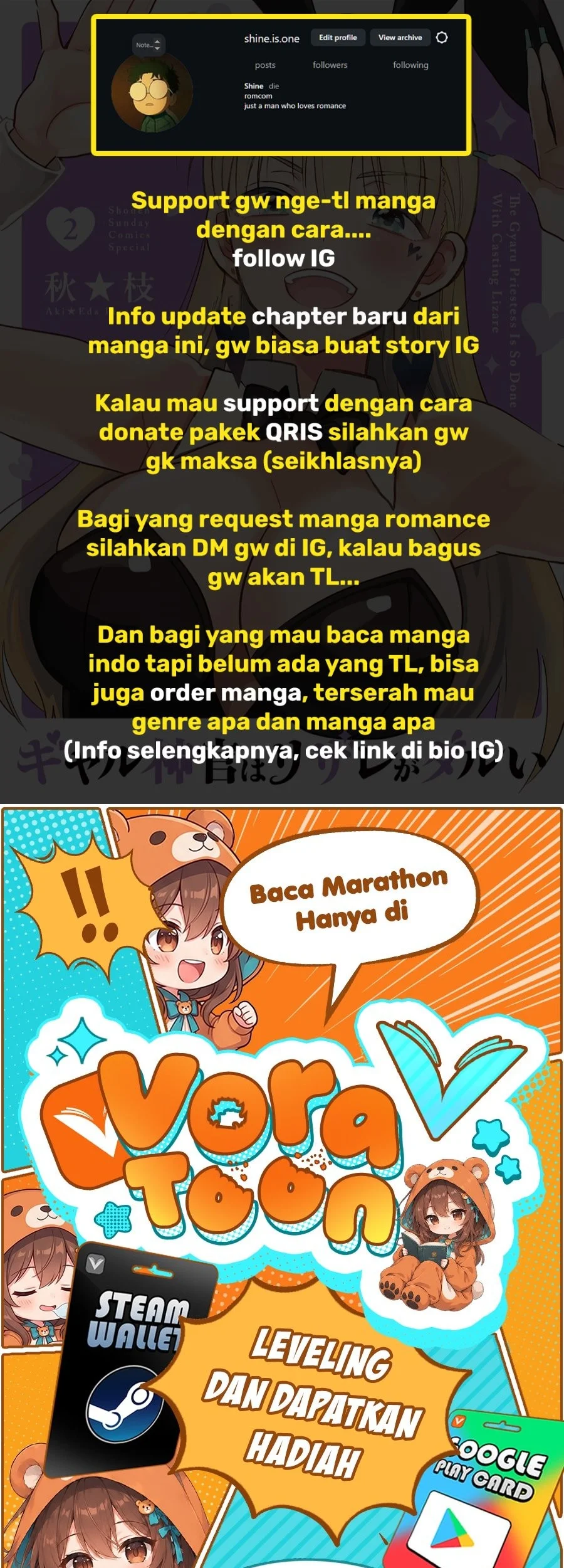 Gyaru Shinkan wa Rizare ga Darui Chapter 22.5 Gambar 9