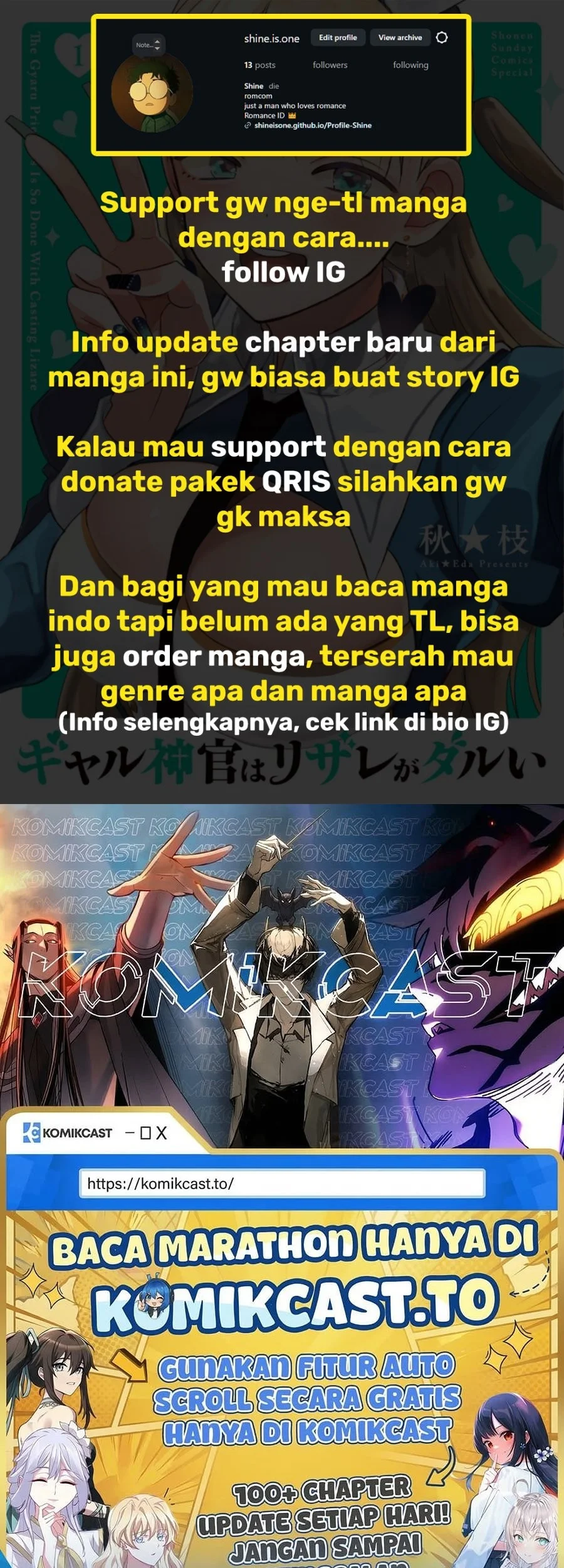 Gyaru Shinkan wa Rizare ga Darui Chapter 7 Gambar 23