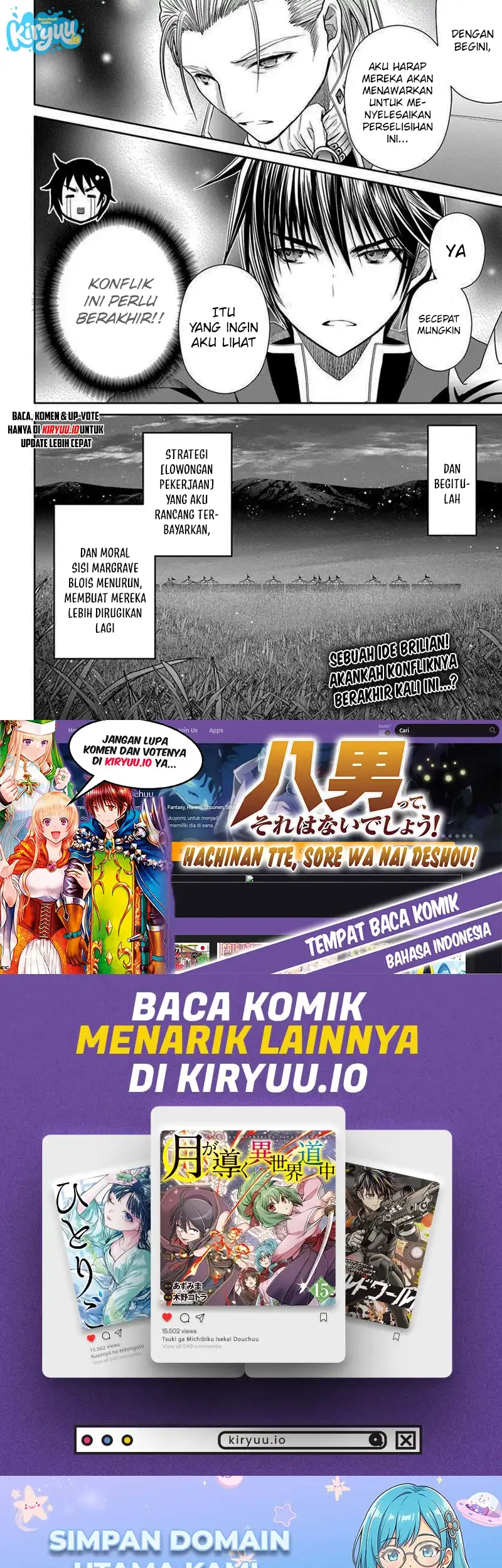 Hachinan tte Sore wa Nai Deshou Chapter 111 Gambar 26
