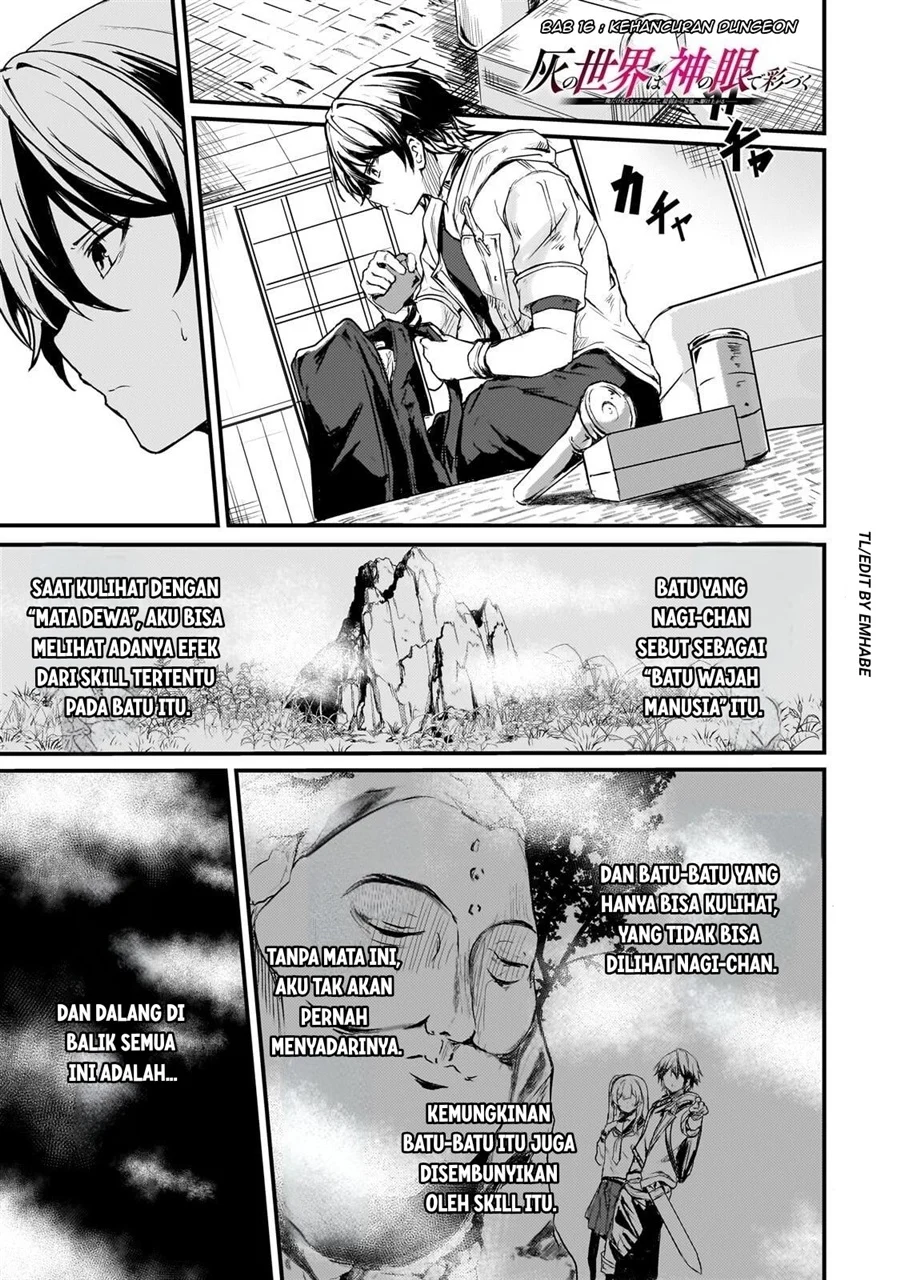 Hai no Sekai wa Kami-no-me de Irodoku: Ore dake Mieru Status de, Saijaku kara Saikyou e Kageagaru Chapter 16 Gambar 3