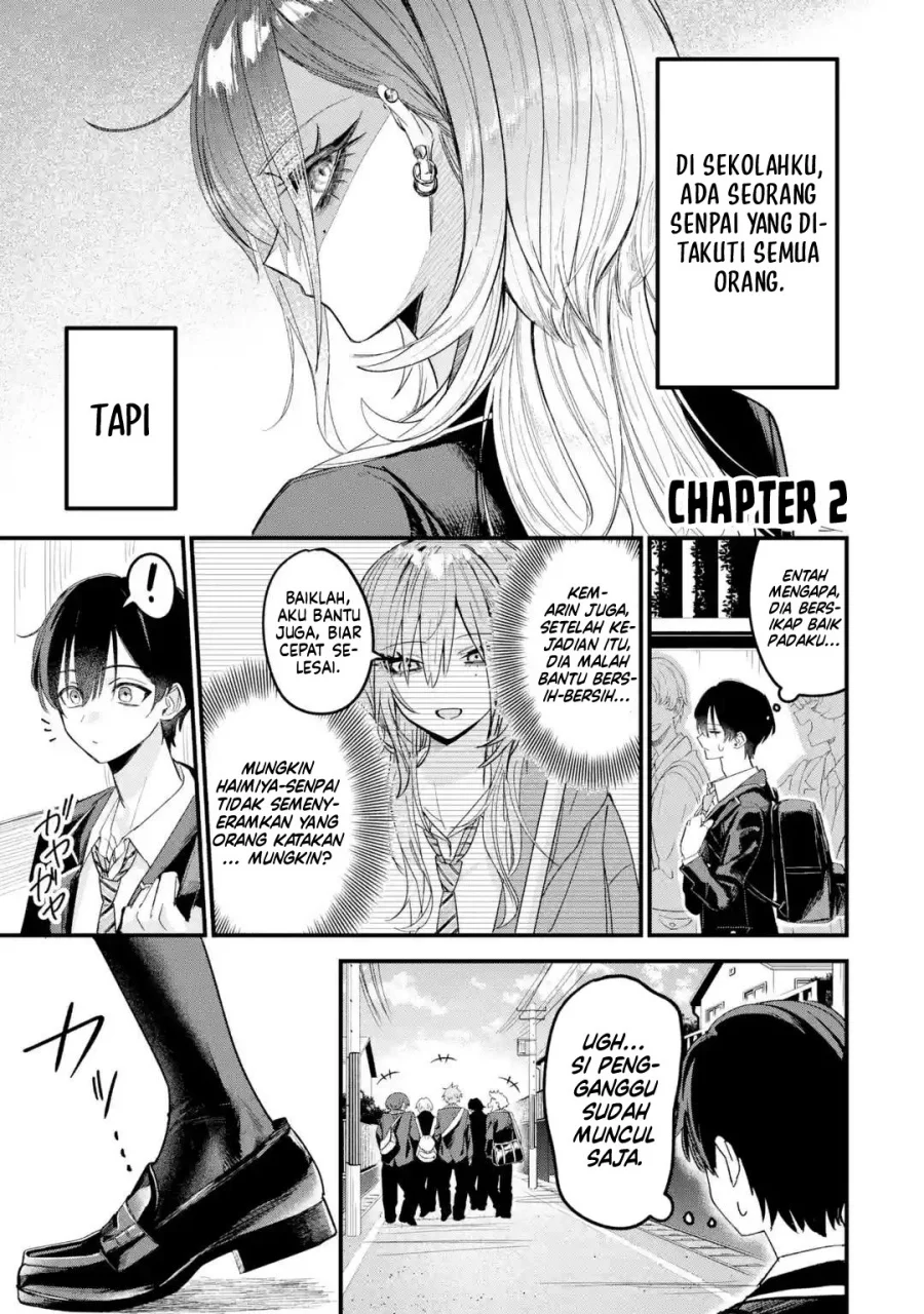 Manga Haimiya-senpai wa Kowakute Kawaii Chapter 2 gambar nomor 2