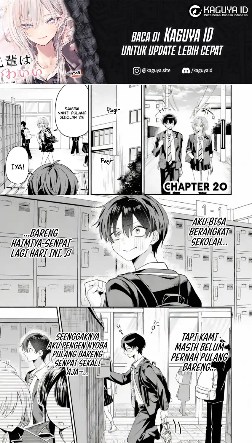 Manga Haimiya-senpai wa Kowakute Kawaii Chapter 20 gambar 2