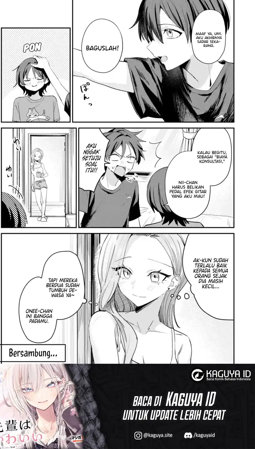 Haimiya-senpai wa Kowakute Kawaii Chapter 21 Gambar 18