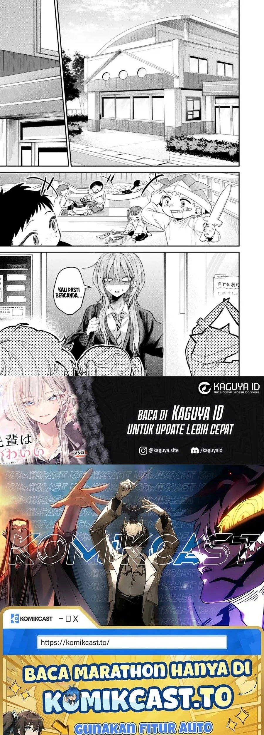 Haimiya-senpai wa Kowakute Kawaii Chapter 27 Gambar 17